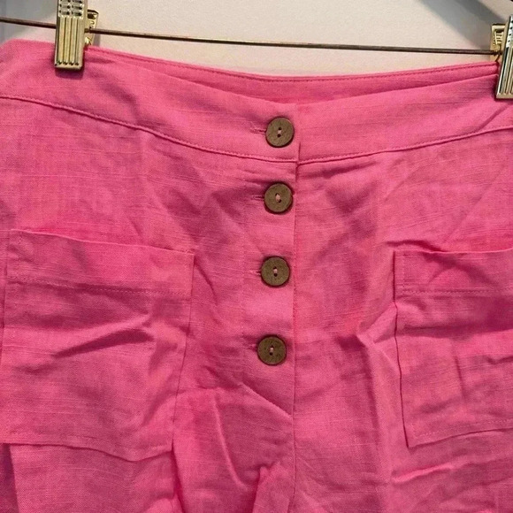 Kacey Linen Blend Shorts size M - Picture 5 of 14